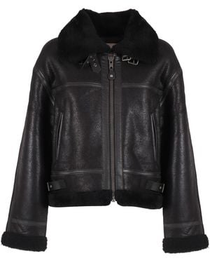 Schott Nyc Leather Jacket - Black