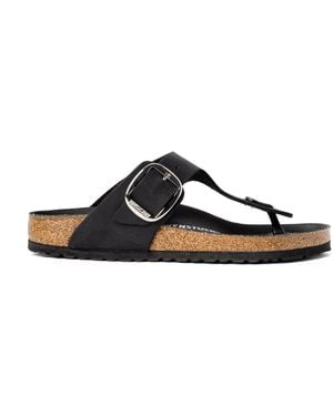 Birkenstock Gizeh Big Buckle Leoi Hex - Brown