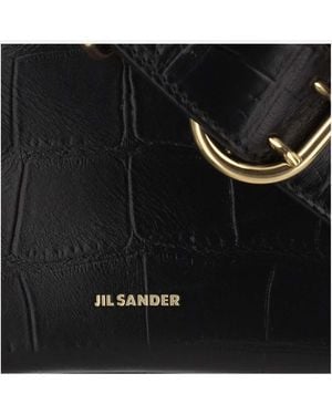 Jil Sander Flap Mini Shoulder Bag Satchels & Cross Body - Black