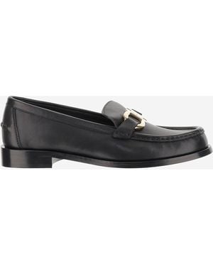 Ferragamo Moccasins Ornament Hooks - Black