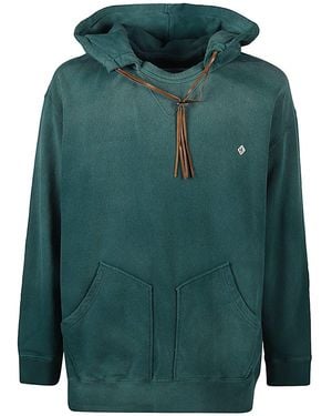 Children of the discordance Cotton Hoodie - Green