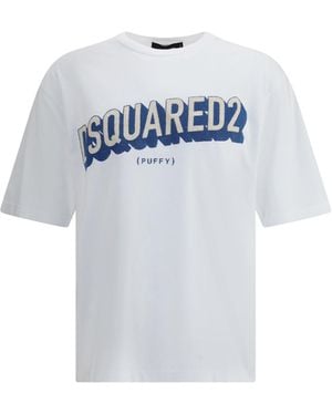 DSquared² Logoed T-Shirt - White