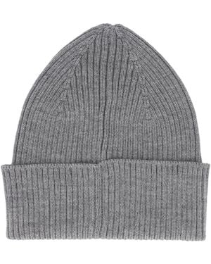 Givenchy 4G Logo Wool Beanie - Gray