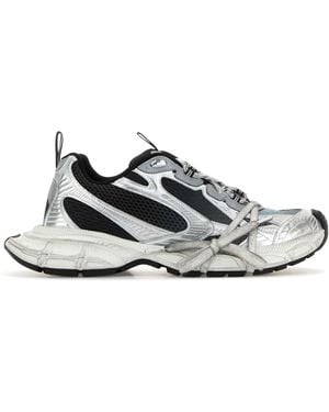 Balenciaga Mesh And Rubber 3Xl Gradient Trainers - White