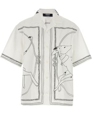 Jacquemus La Chemise Jean Shirt - White
