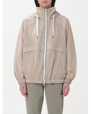 Brunello Cucinelli Light Hooded Jacket - Natural