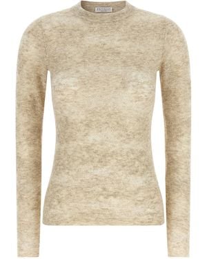 Brunello Cucinelli Silk Cardigan Clothing - Natural
