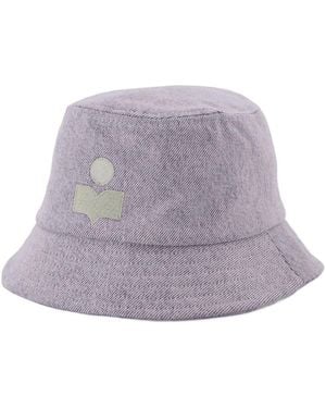 Isabel Marant Haley-Gb Hat - Purple