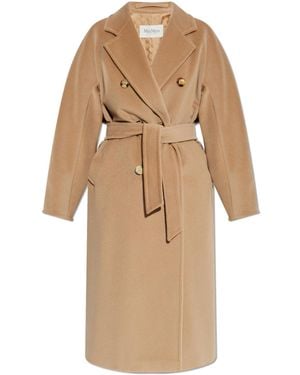 Max Mara Wool Coat Madame - Natural