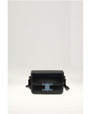 Celine Shoulder Bag Teen Triomphe-Ultra/Ultra Calf Leather (Bos Taurus) - White