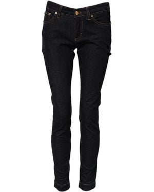 Dolce & Gabbana Cotton Pretty Lowwaist Skinny Denim Jeans Polyetyren Elastane Clothing - Black