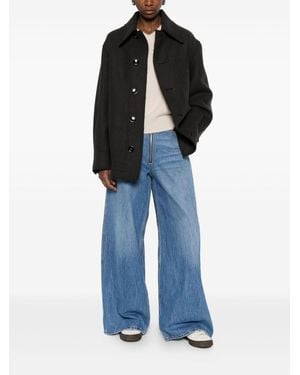 Ami Paris Jackets Virgin Wool - Blue
