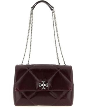 Tory Burch Kira Diamond Medium Shoulder Bag - White