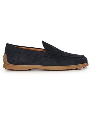 Tod's Suede Loafers - Blue