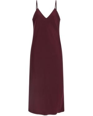 Norma Kamali 'Bias Slip' Midi Dress - Purple
