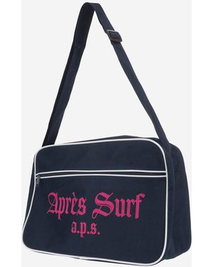 APRÈS SURF Shoulder Bag Bastien Polyester Hand - Blue