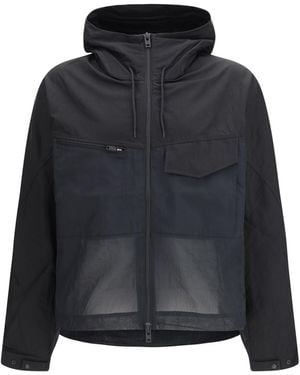 Y-3 Field Jacket Cotton; Nylon - Black