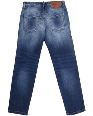 DSquared² Jeans Stanislav Denim Cotton - Blue