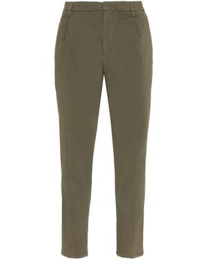 Dondup Tyler Cotton Pants - Green