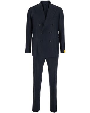Tagliatore Suit Montecarlo Tech Fabric - Blue