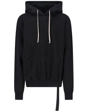 Rick Owens Hollywood Hoodie - Black