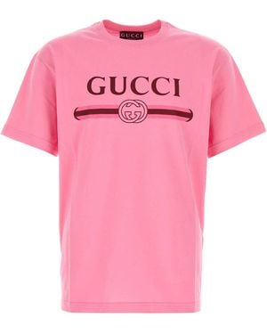 Gucci Cotton Sweatshirt - Pink