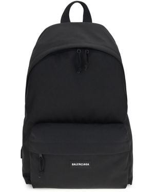 Balenciaga Explorer Backpack Polyamide; Polyester Backpacks - Black
