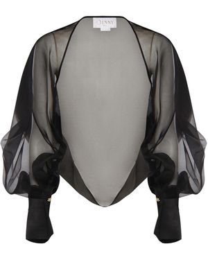 Genny Jackets Silk - Grey
