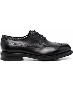 Ferragamo Ferragamo Marcus Perforated Brogues - Black