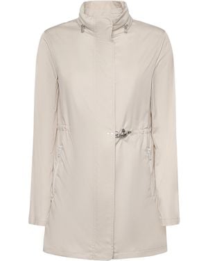 Fay Coats Polyester - White