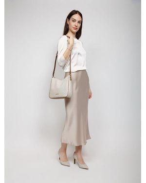 Michael Kors Crossbody Bag Polyvinyl Chloride Crossbody-Bags - Natural