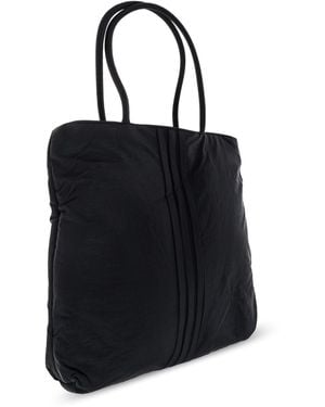 Y-3 Padded Stripes Logo Tote Bag - Black