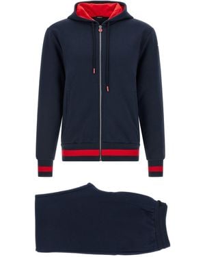 Kiton Cotton Tracksuit - Blue