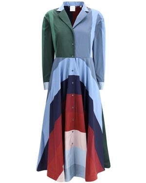 Sara Roka Chemisier Dress - White