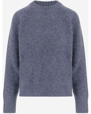 Allude Cashmere Sweater - Blue