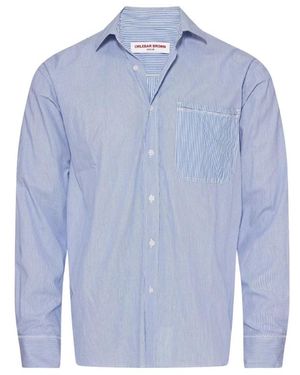 Orlebar Brown Grasmoor Classic Stripe-277039-Signal- Clothing - Blue