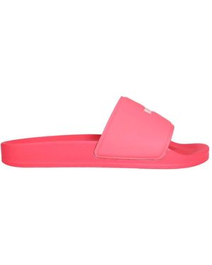 MSGM Slides With Logo - Pink