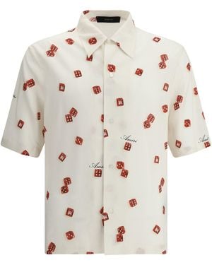 Amiri Dice Bowling Shirt - White