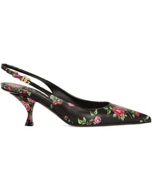 Dolce & Gabbana Lollo Slingback Pumps - Multicolor