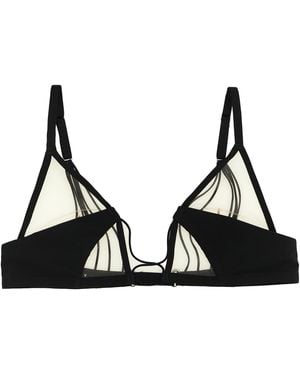 Rick Owens Nylon Bra Clothing - Black
