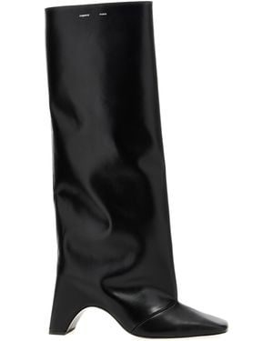 Coperni Bridge Leather Boot - Black