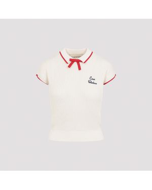 Valentino Cotton Sweater Viscose - White