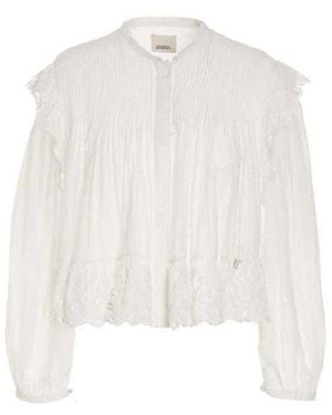 Isabel Marant Viscose Top - White