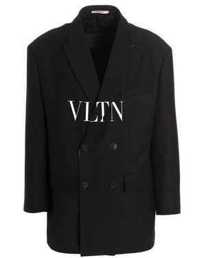 Valentino Garavani Black Silk Blazer