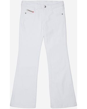 DIESEL Stretch Cotton Jeans - White