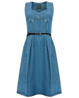 Givenchy Sweetheart Denim Dress_Deep Clothing - Blue