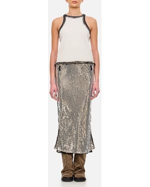 The Attico And Midi Dress - Multicolor