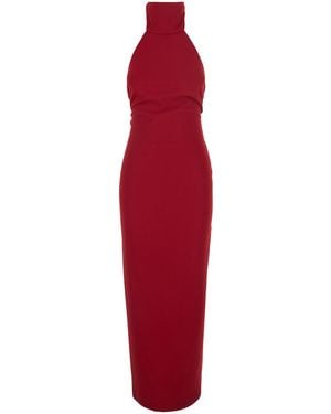 Le Plain Long Dress - Red