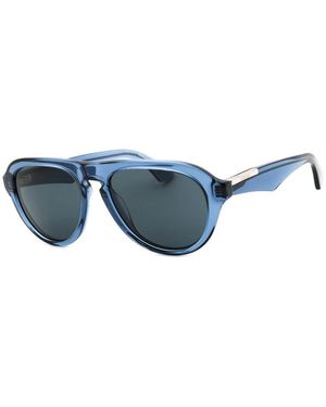 Burberry Sunglasses Aviator Full Rim, Frame And Dark Lens Be4437U411787 - Blue