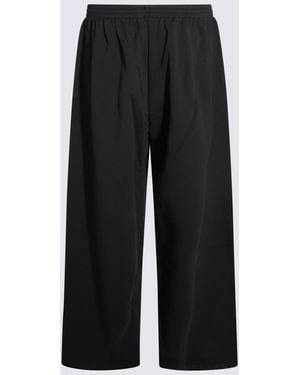 Balenciaga Cotton Trousers - Black